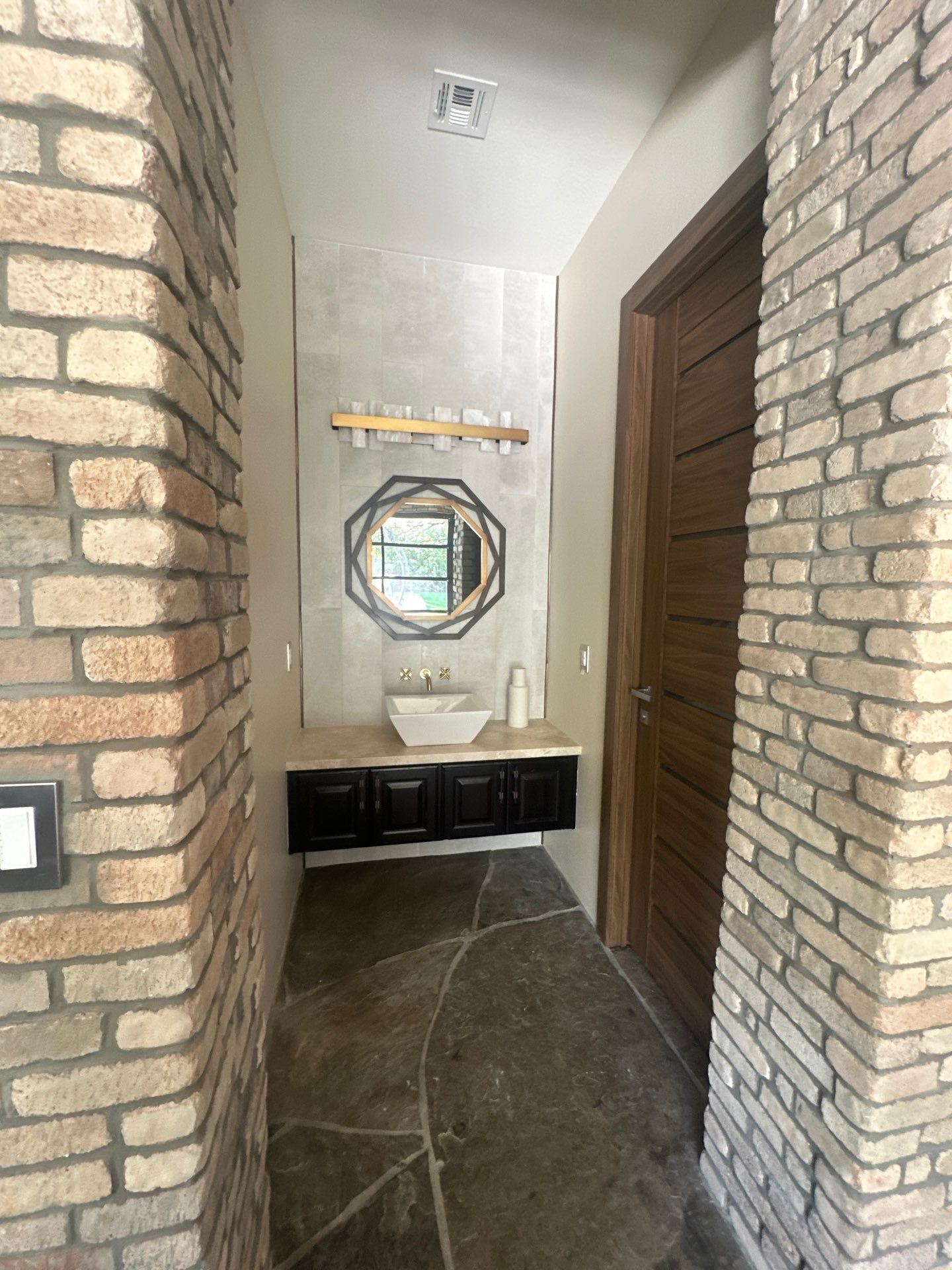 Rustic Stone Vestibule