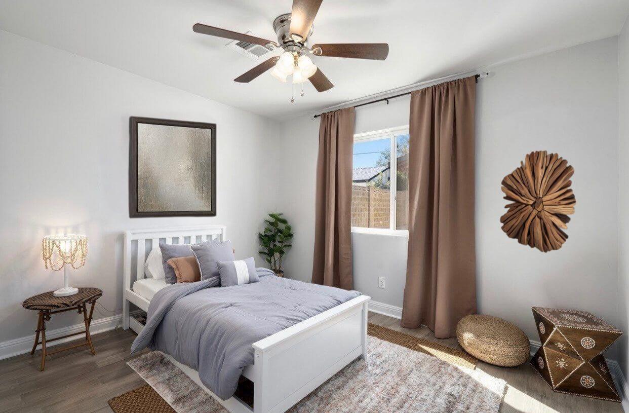 Boho Neutral Guest Room