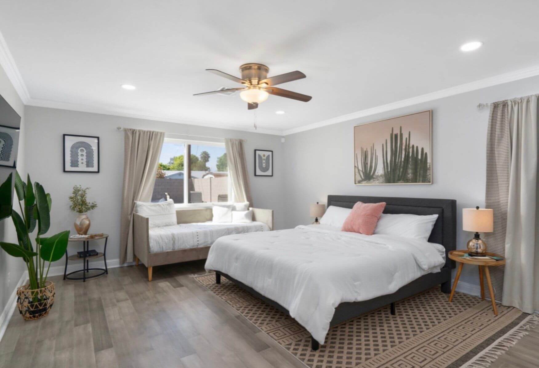 Desert Modern Master Bedroom