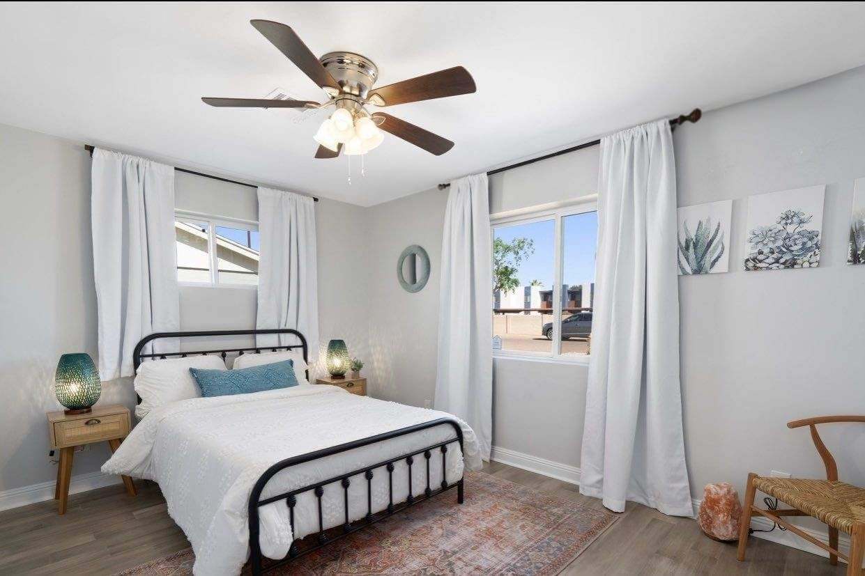 Iron Frame Guest Bedroom
