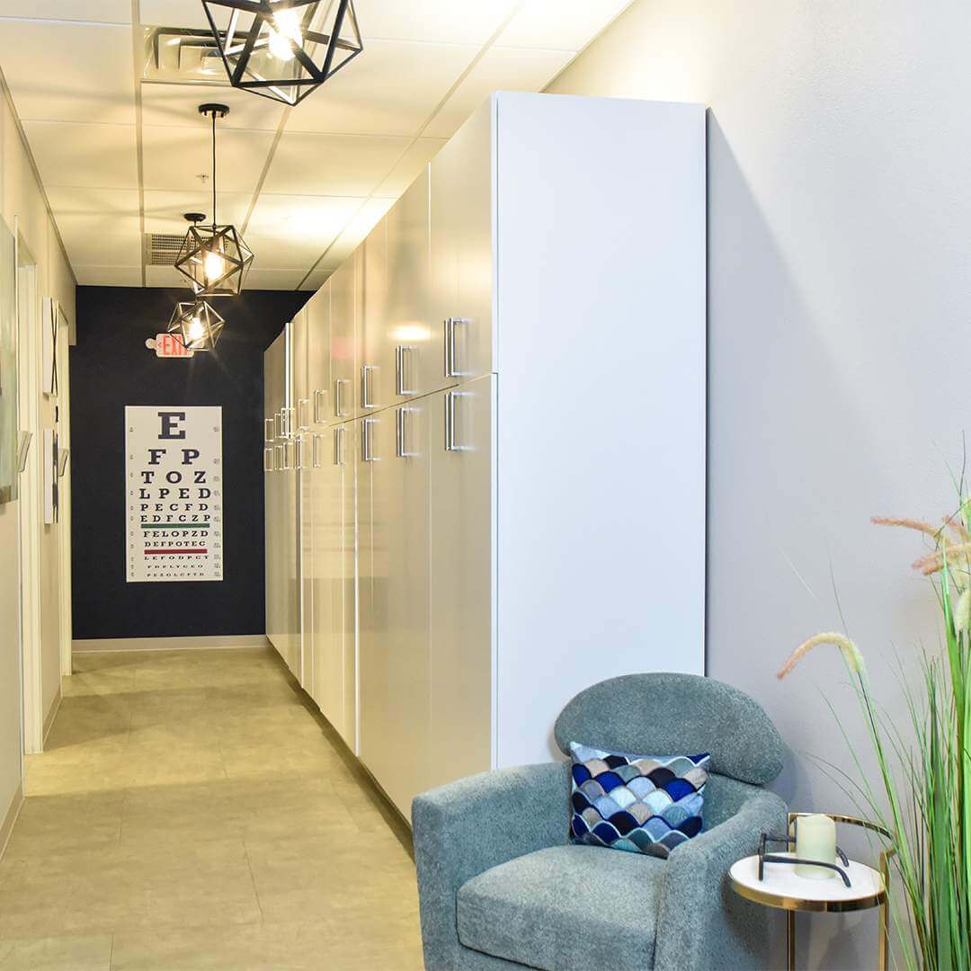 Eyediology Clinic Hallway