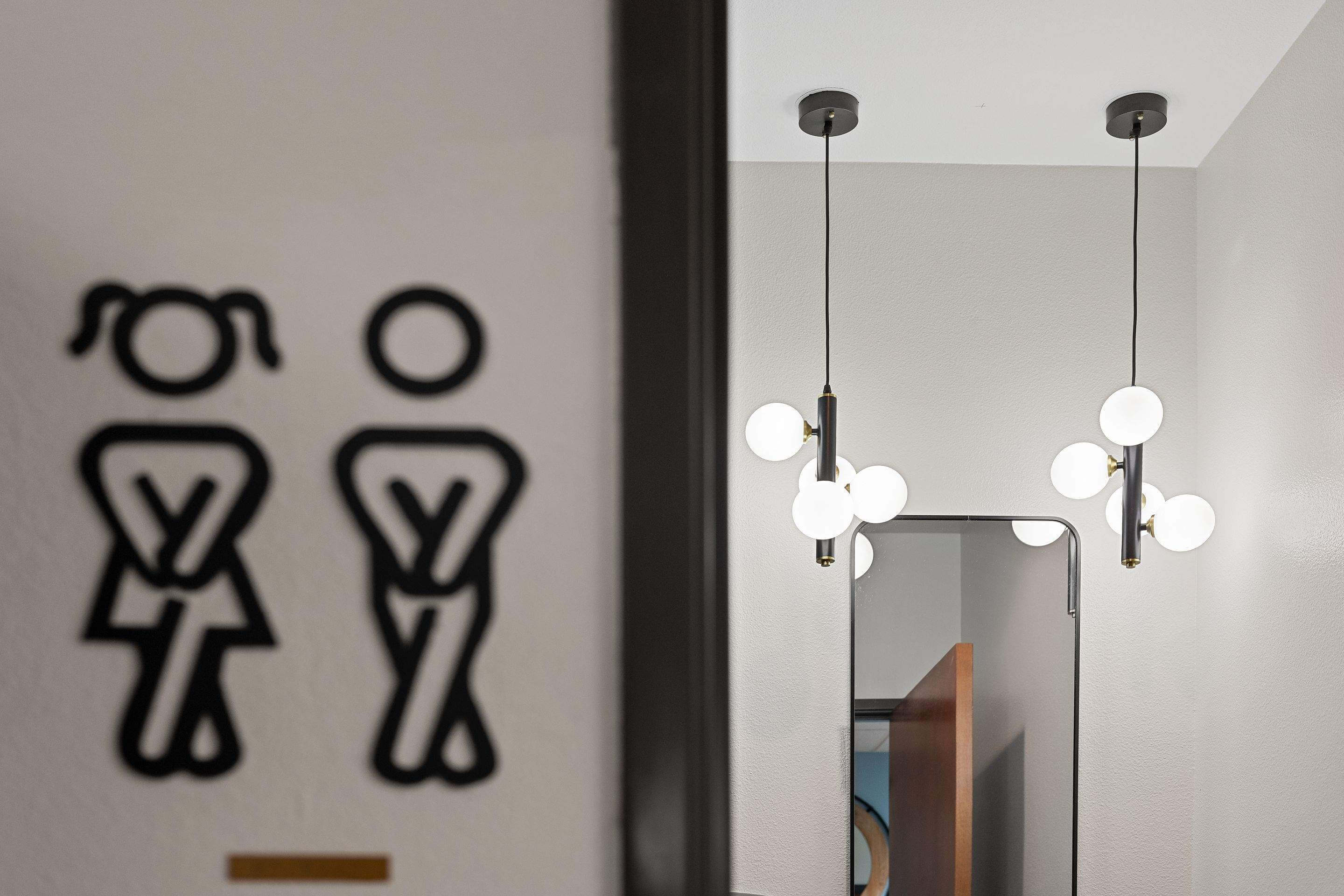 Restroom Pendant Detail