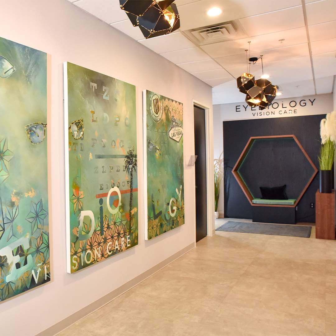 Eyediology Art Gallery Hallway