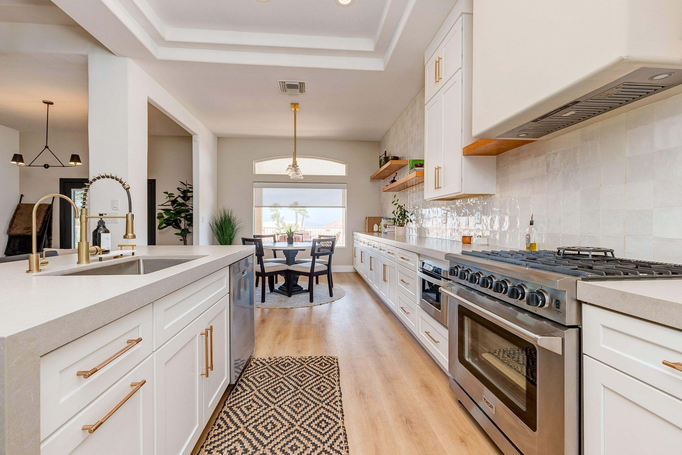 White Shaker Chef's Kitchen
